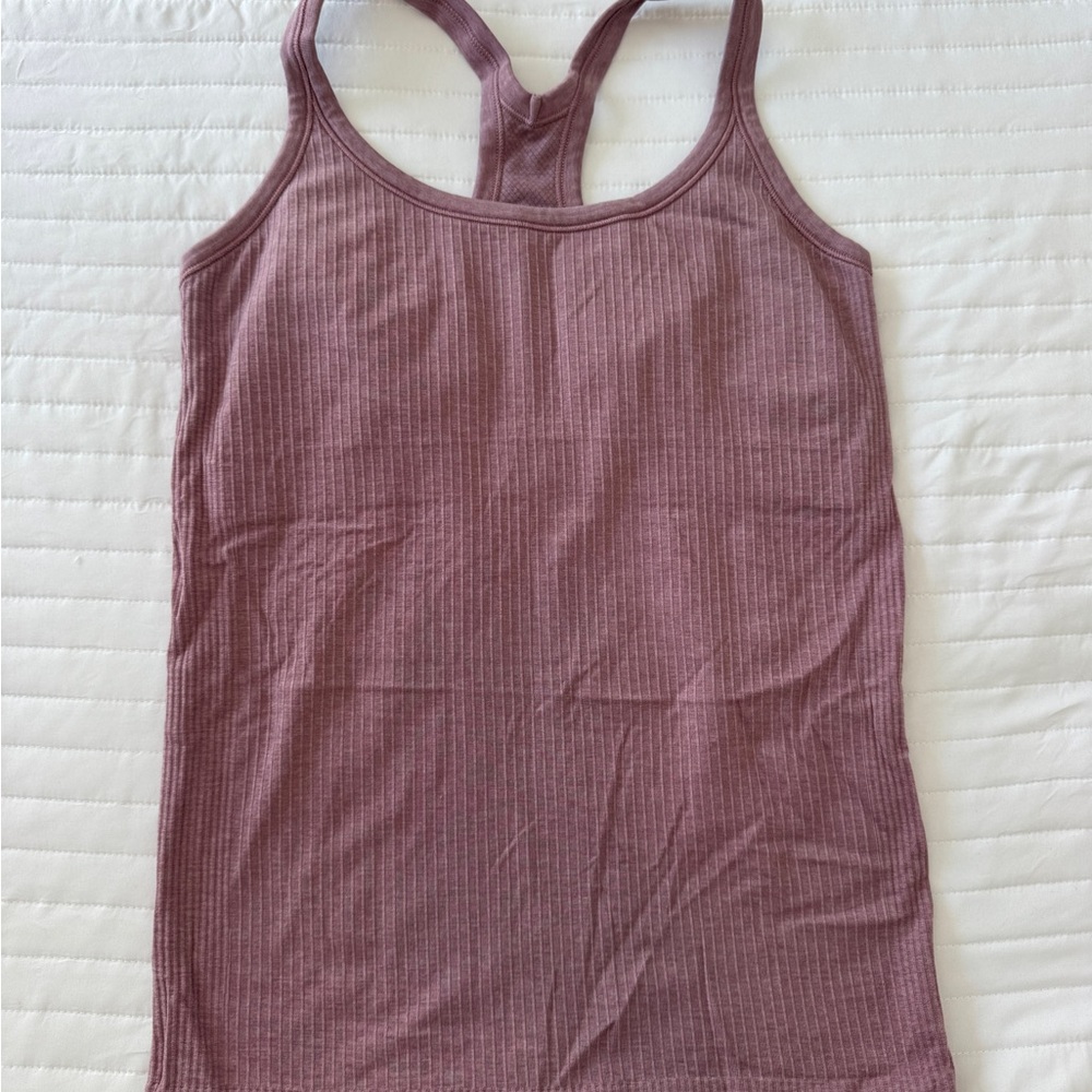 lululemon athletica Ribbed Tank Top - Dusty Rose